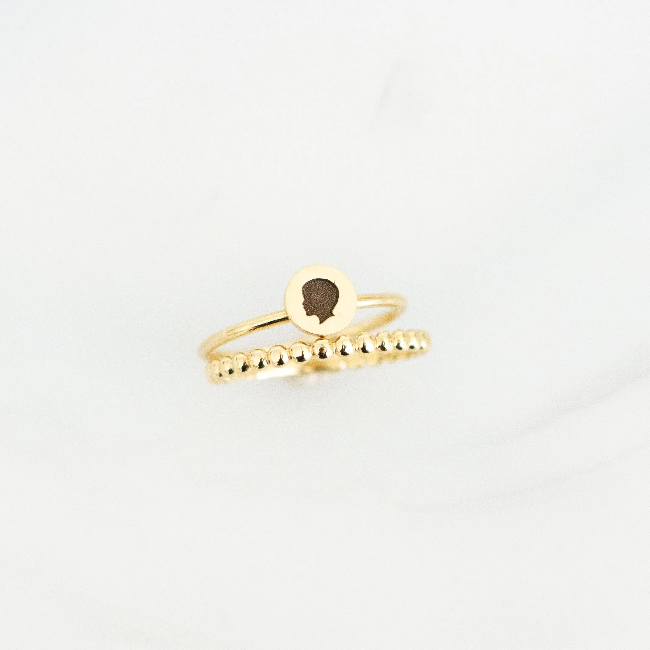 14K Ring Sets - 2 Rings