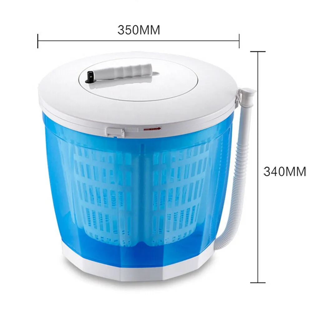 2 in 1 Washer Spin Dryer Washing Machine Mini Travel Outdoor，Manual Washing Machine Portable Laundry Washer for Camping, Apartments, Dorms