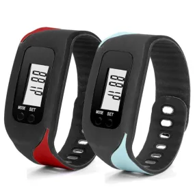 2017 New Pedometer Step Counter Bluetooth Health Bracelet Smart Pedometers Fitness Tracker#Yl