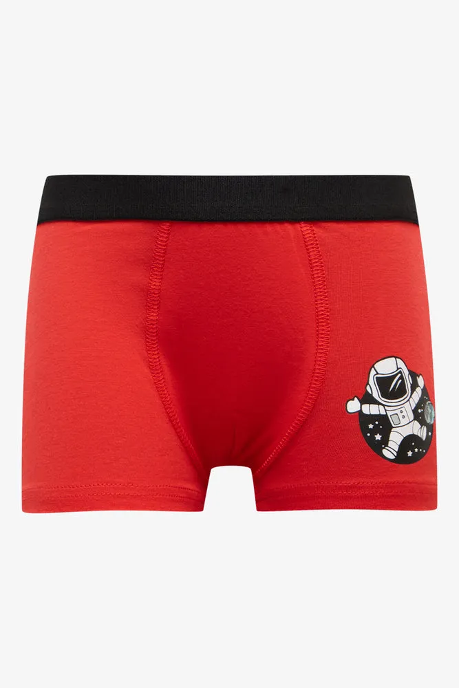 3 Pack Boxers Red