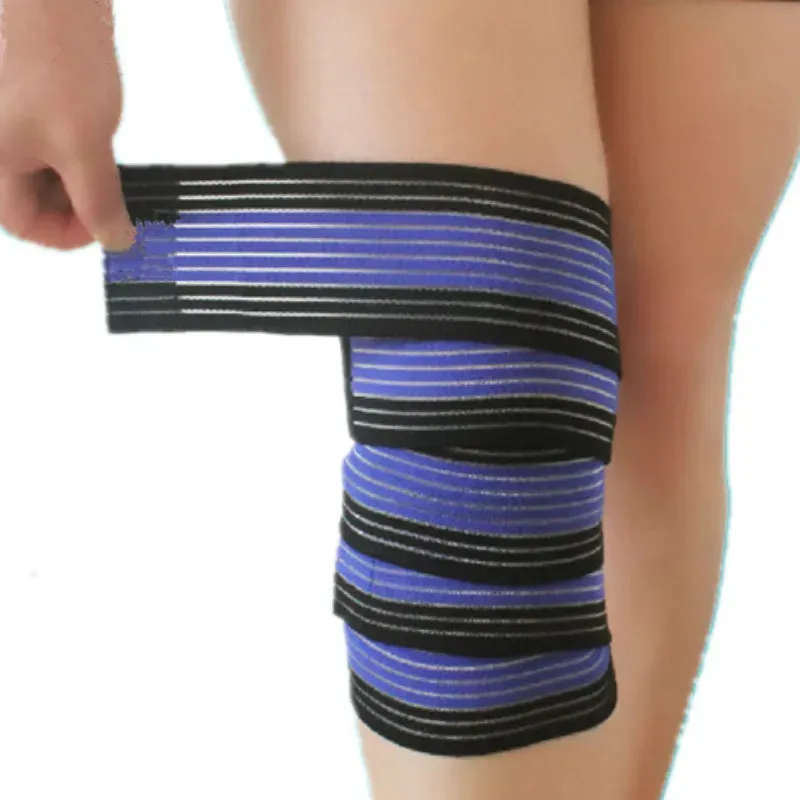 40-200cm Knee Elbow Wrist Ankle Bandage Cuff Support Wrap Sport  Compression Strap Belt Fitness Gym Brace Tape Elastic Band