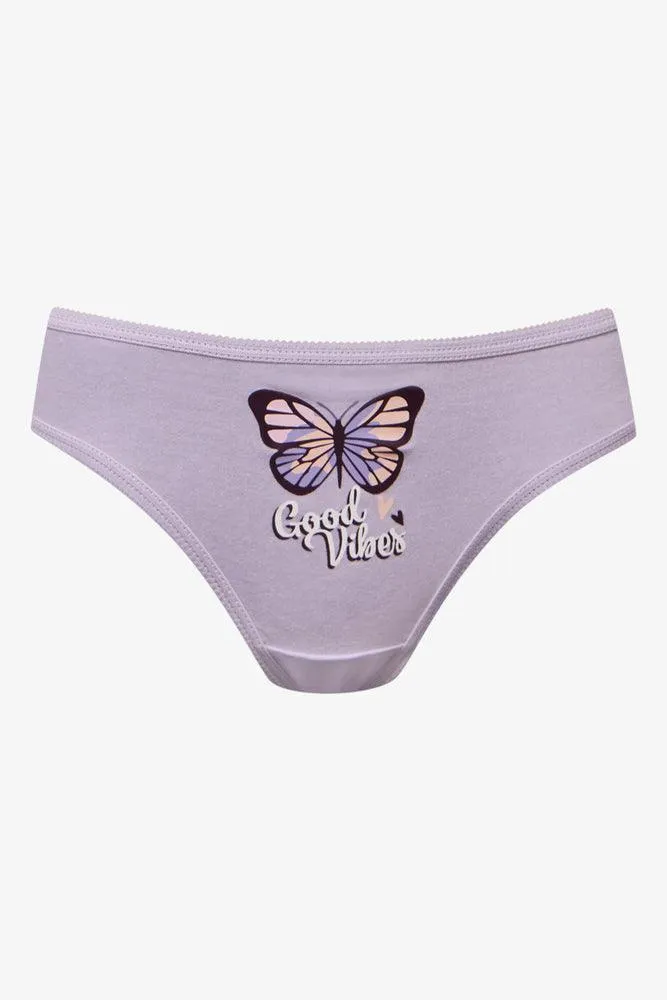 5 Pack Butterfly Bikini Panties Multi