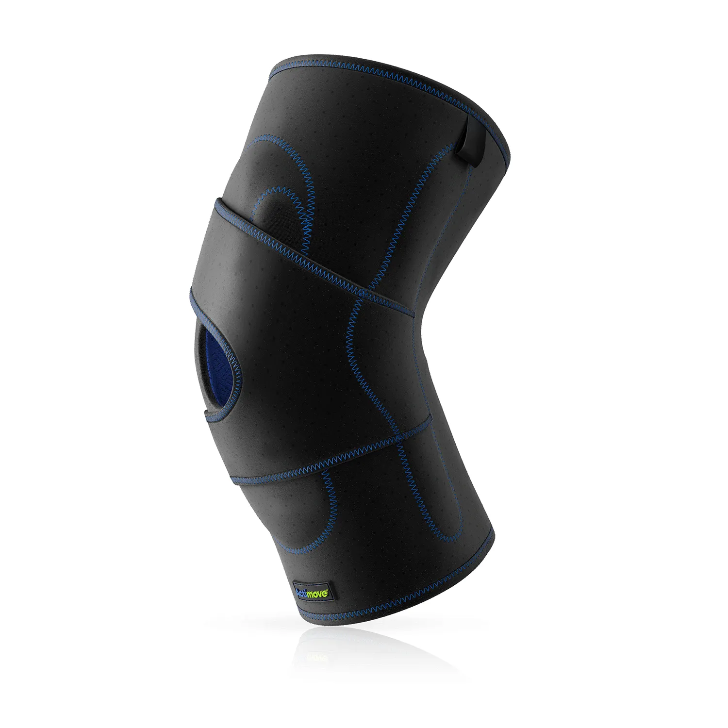 Actimove Sport Left PF Knee Brace Lateral Support Simple Hinges, Condyle Pads, J-shaped Buttress