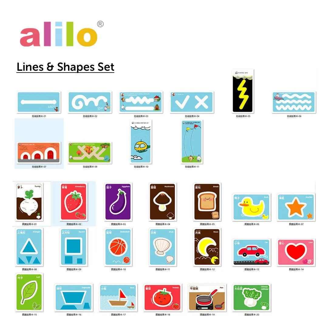 Alilo Educational Stencil Set