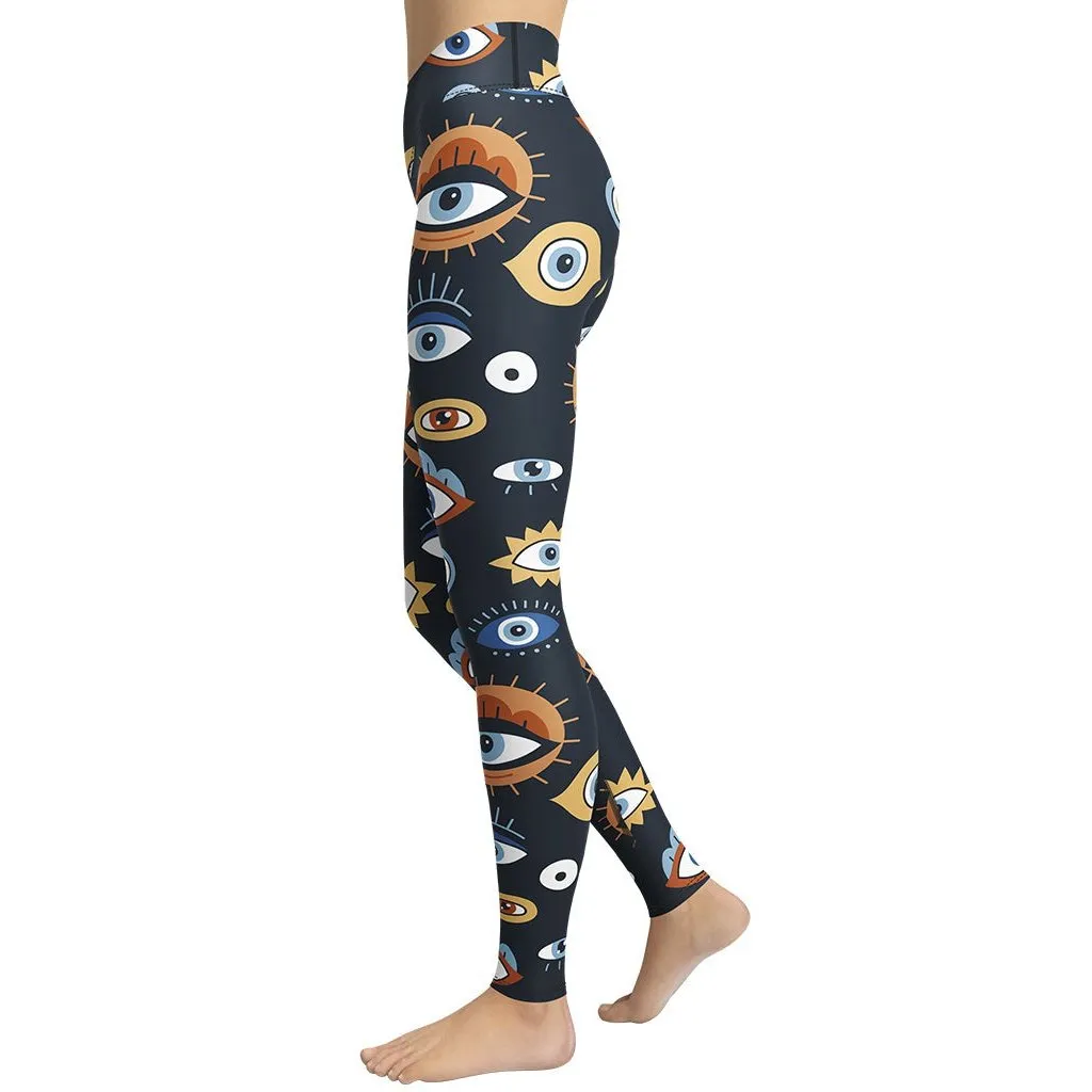 All Eyes On Me Yoga Leggings