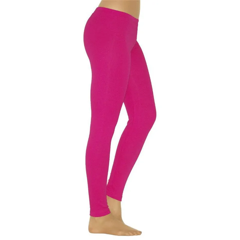 Amy Fashion - Casual Sport Fitness Cotton Leggings