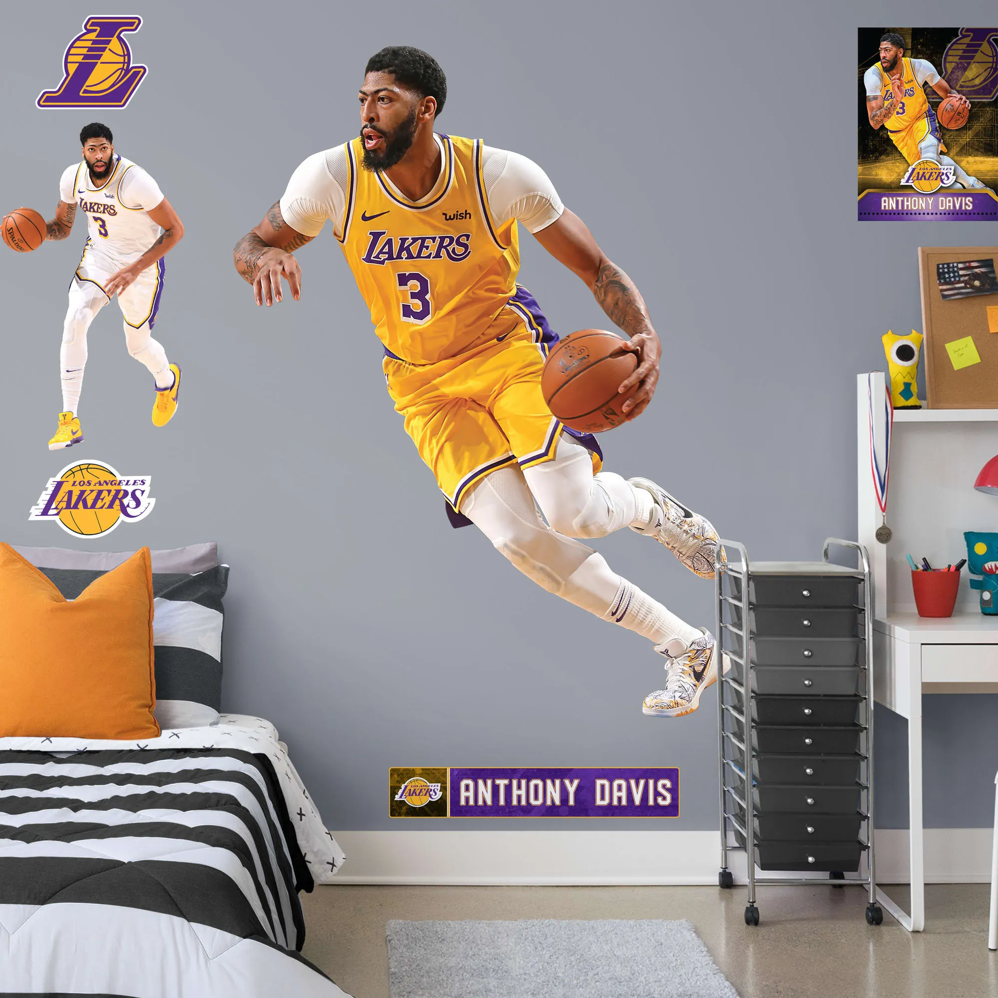 Anthony Davis: Icon Jersey - Officially Licensed NBA Removable Wall Decal