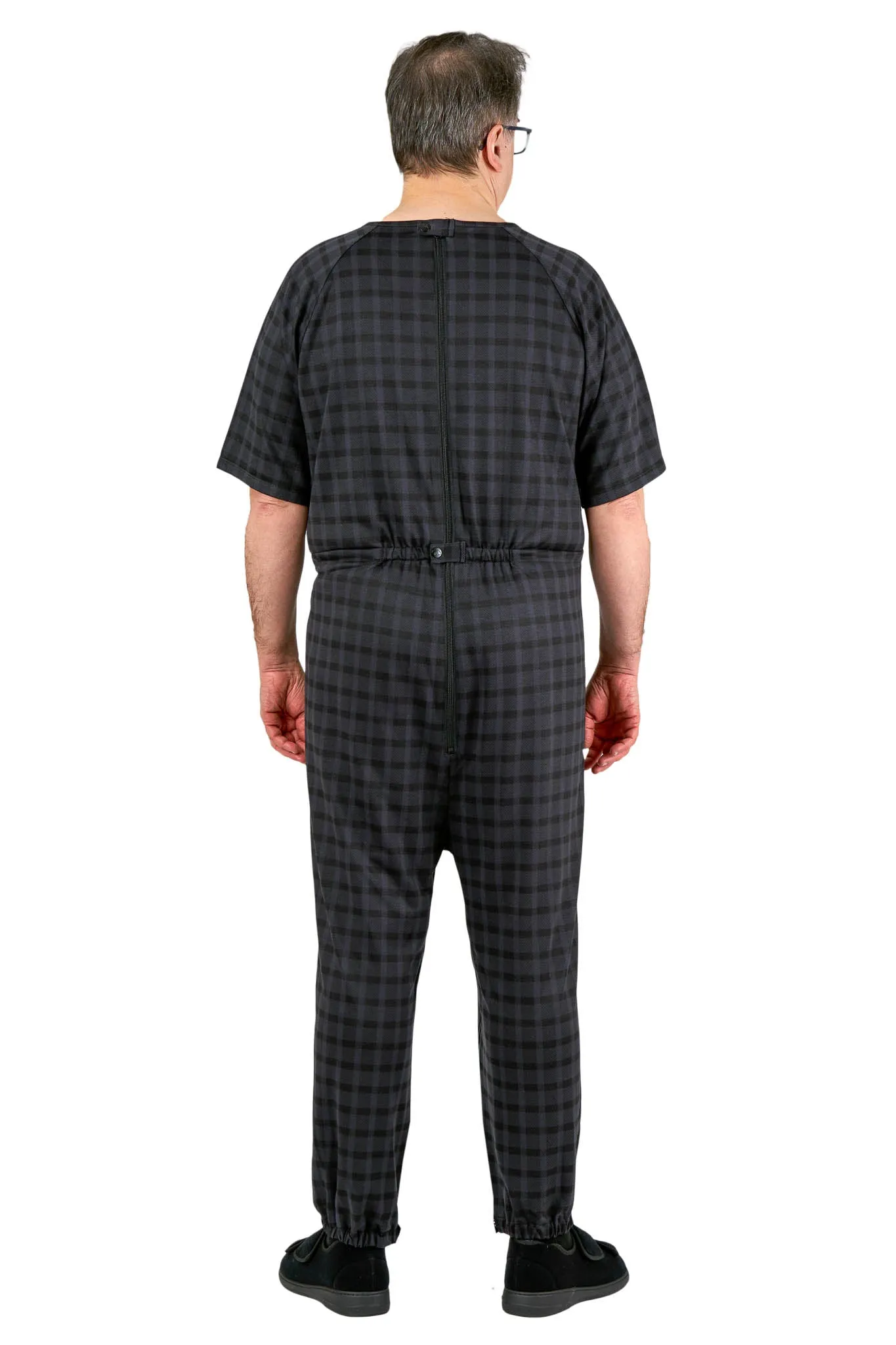 Anti-Strip Jumpsuit - Bobby | Black Check