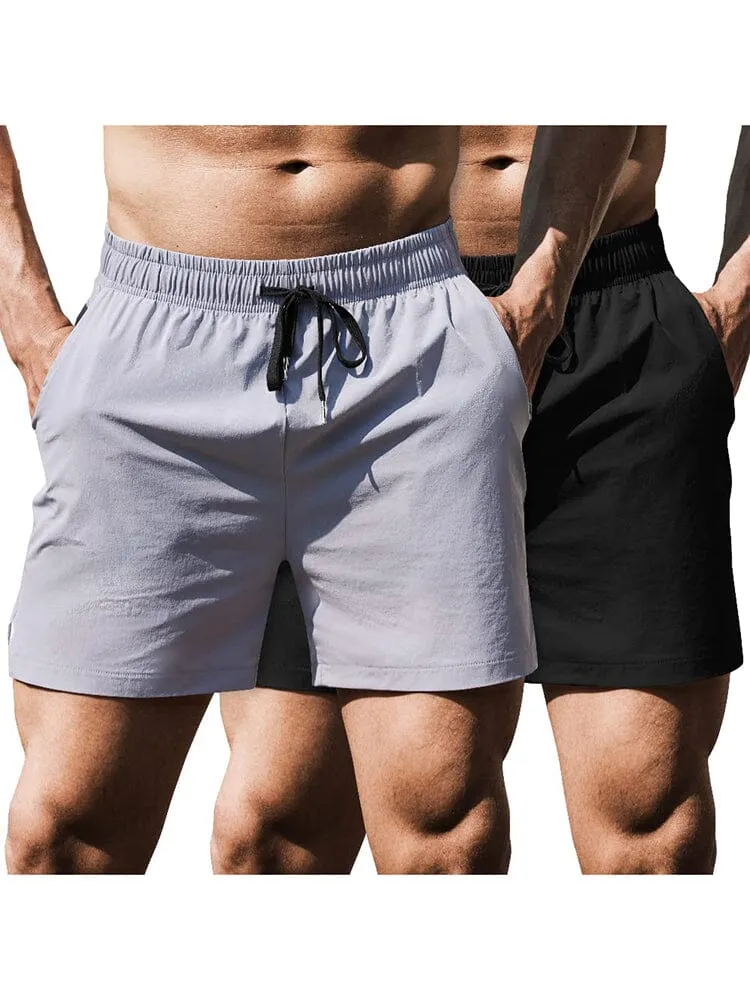 Athletic 2-Pack Workout Hiking Shorts (US Only)