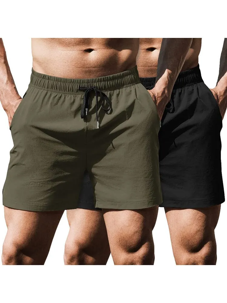 Athletic 2-Pack Workout Hiking Shorts (US Only)