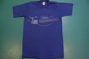 Atlanta Single Stitch Velva Sheen Made In USA Vintage 80's T-Shirt