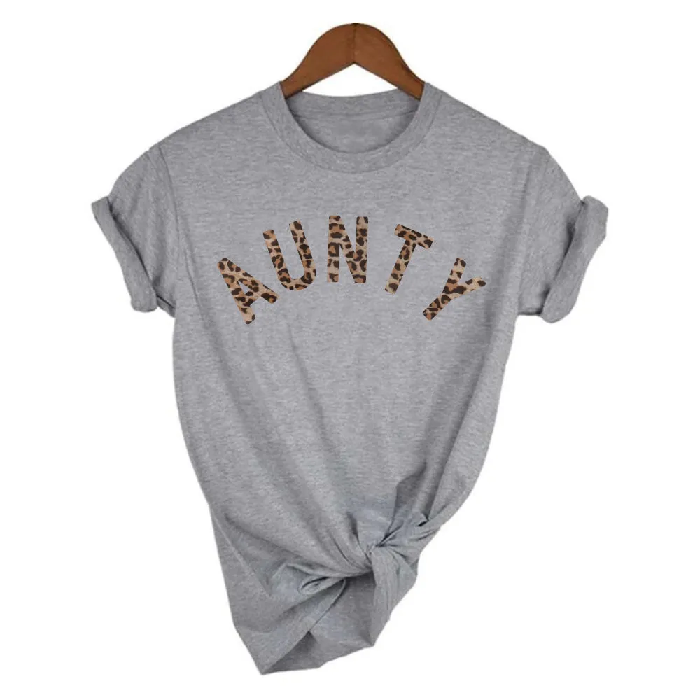 Aunty Leopard T-Shirt (MRK X)