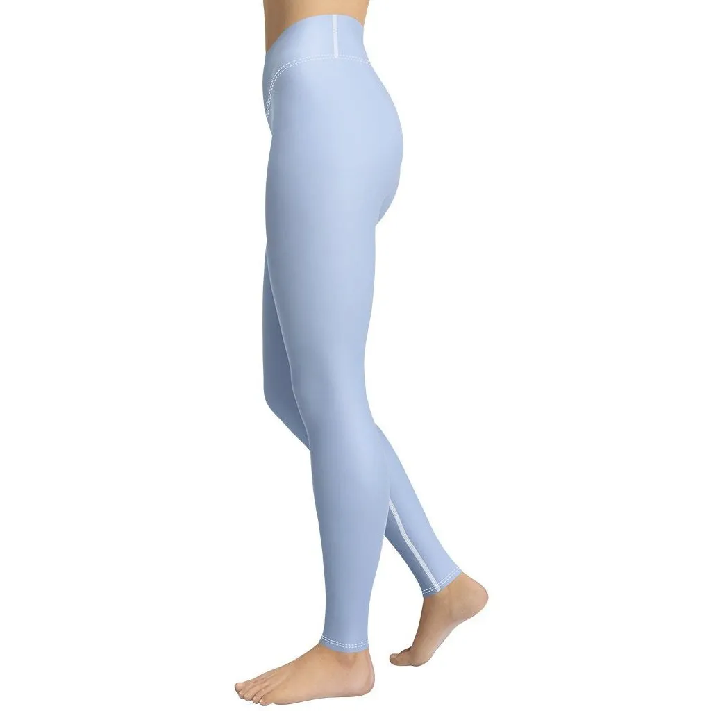 Baby Blue Yoga Leggings