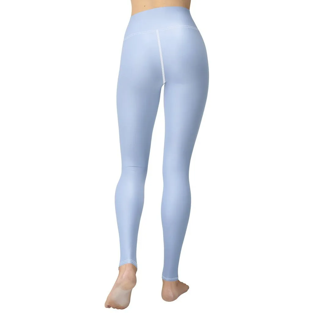 Baby Blue Yoga Leggings