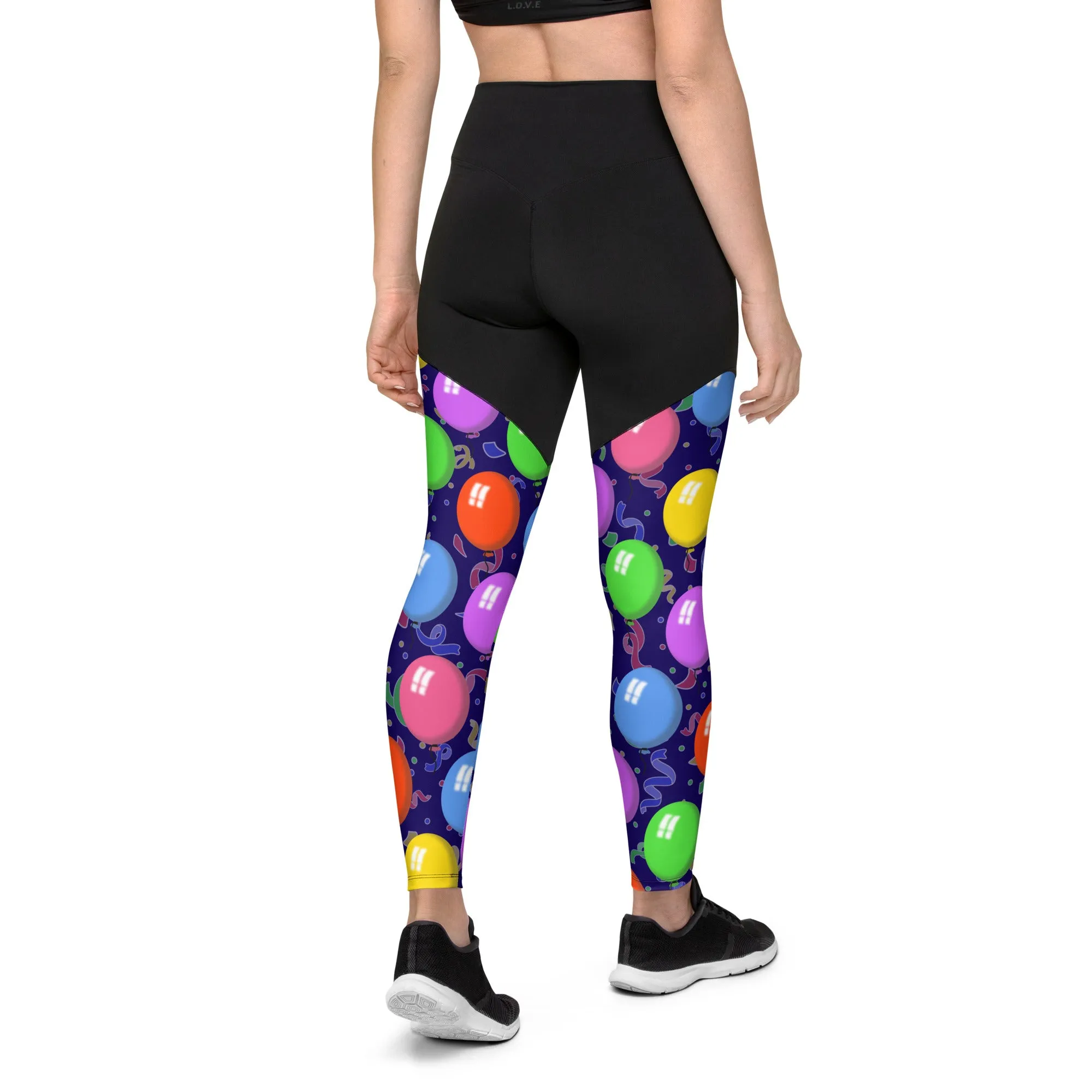 Balloons Compression Leggings