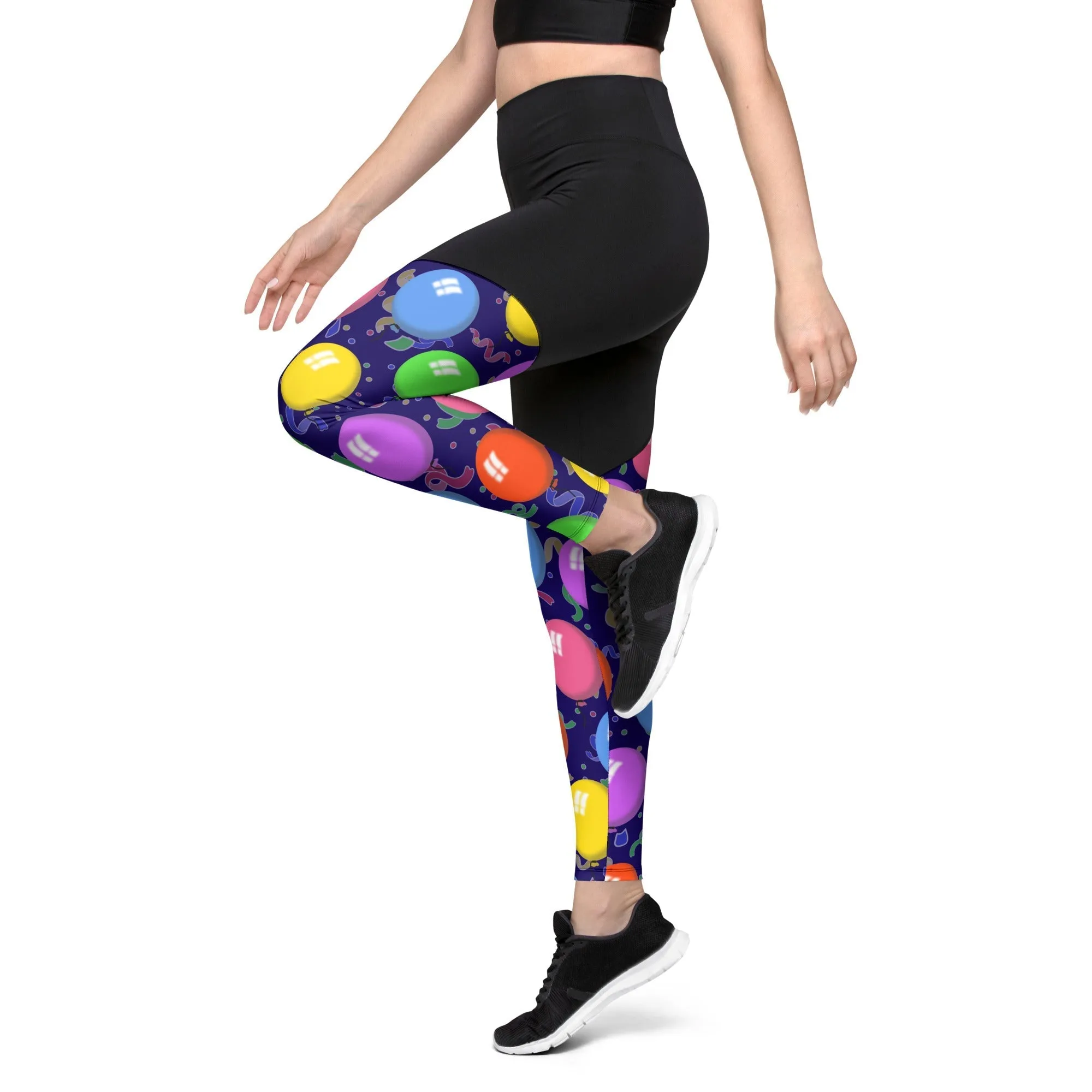 Balloons Compression Leggings