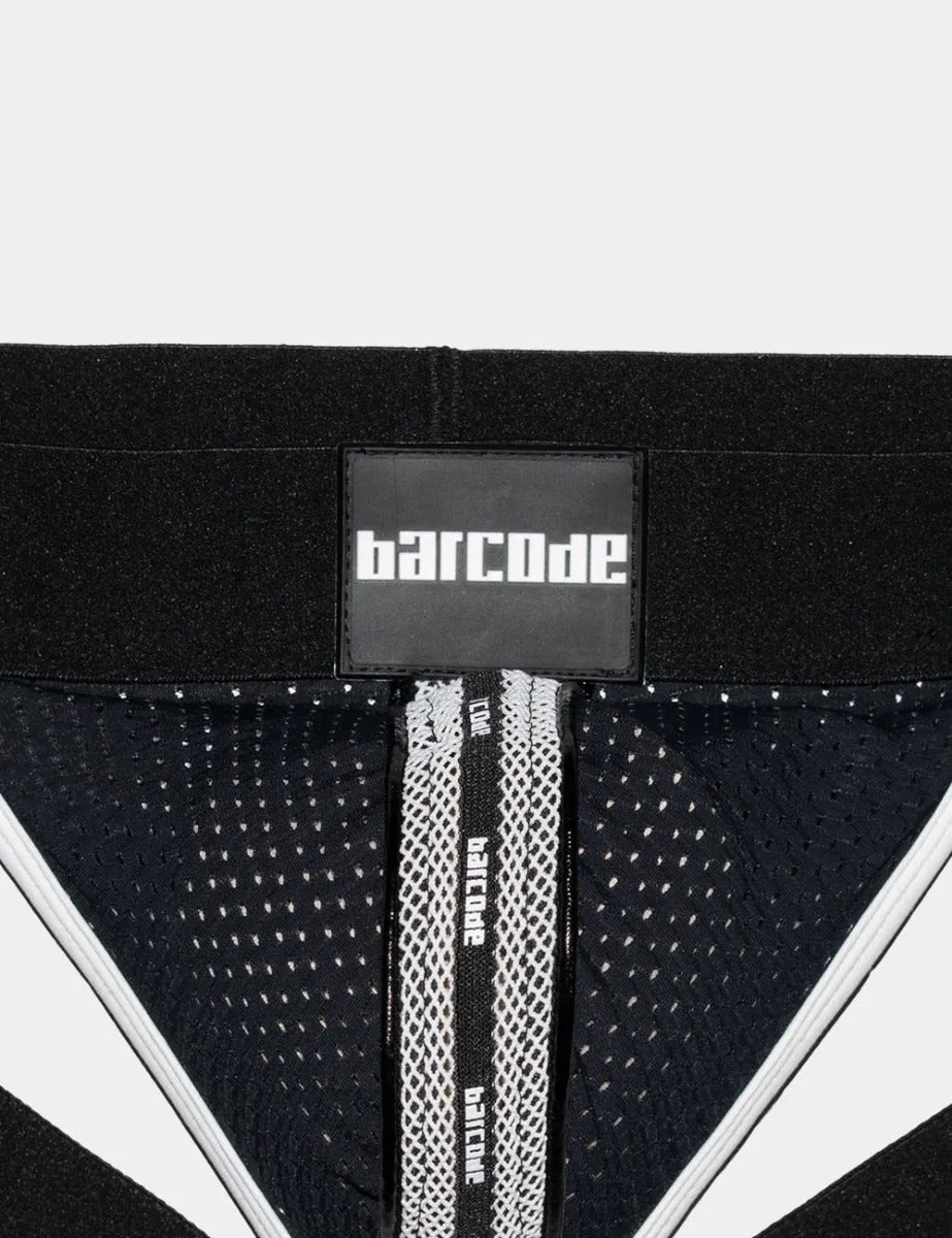 Barcode Berlin Mesh Jock Tel Black White