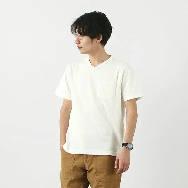 BARNS / BR-1101 Hanging jersey S/S V-neck