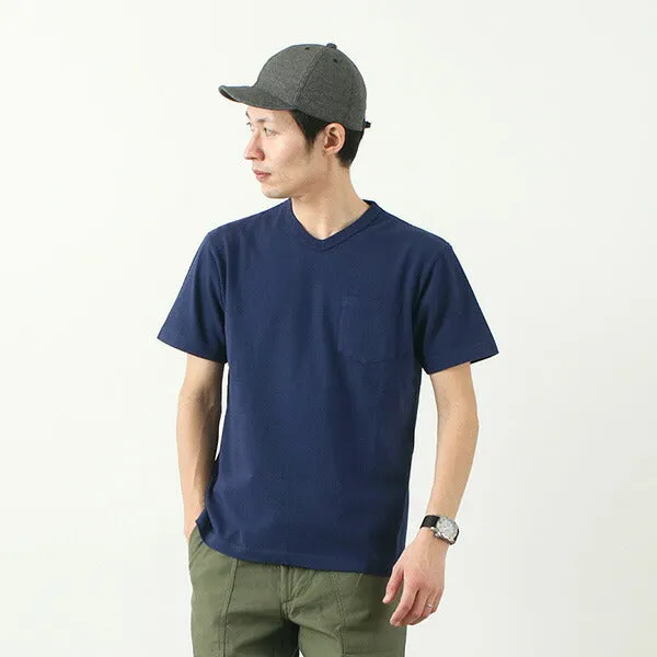 BARNS / BR-1101 Hanging jersey S/S V-neck