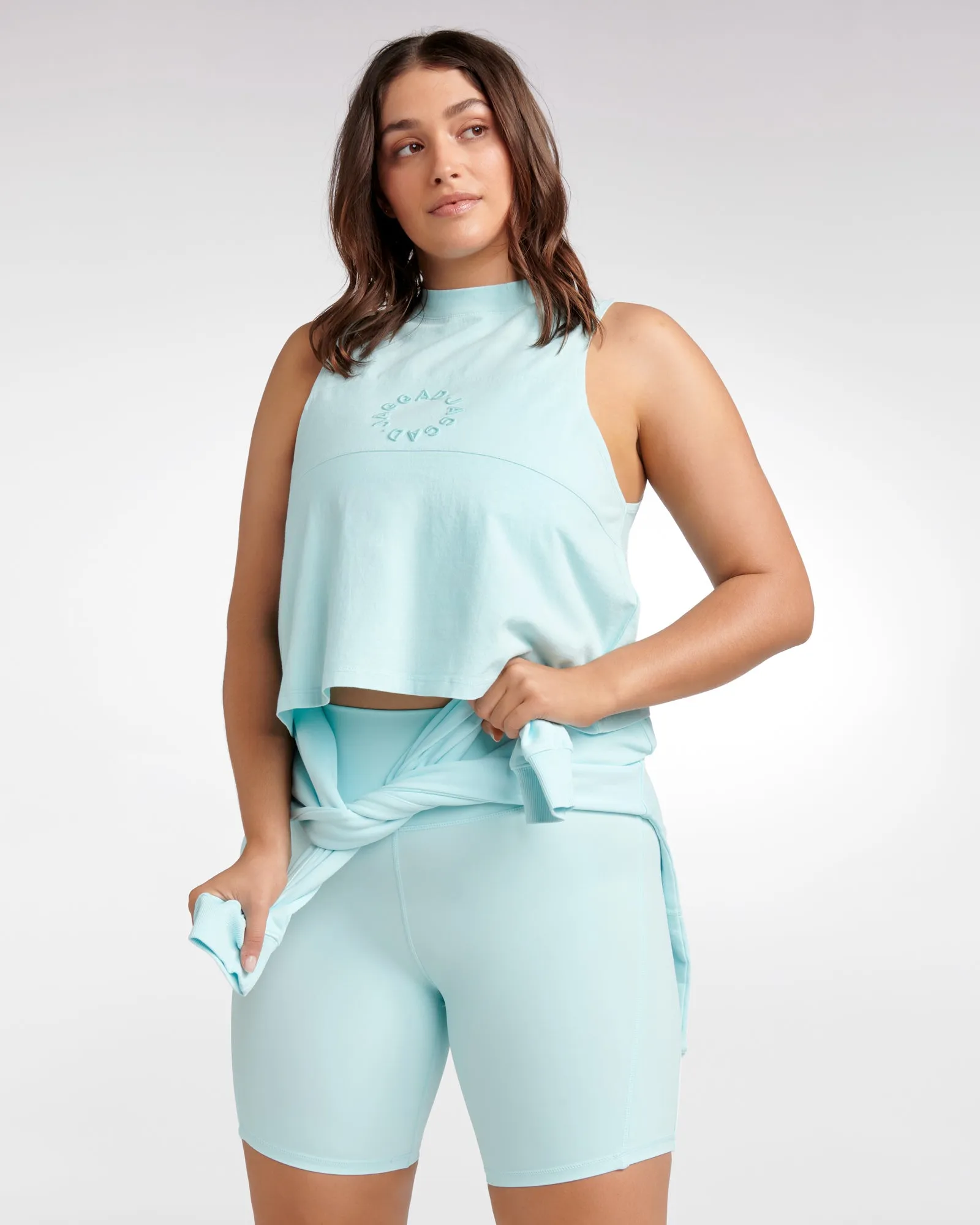 BROOKLYN ECO SPIN SHORT AQUA