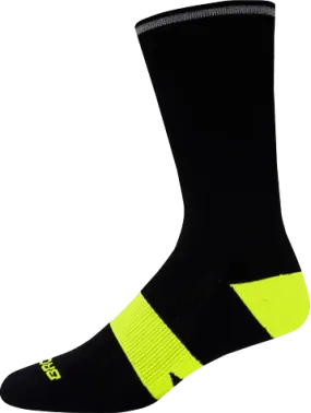 Brooks Nightlife Reflective Crew Socks