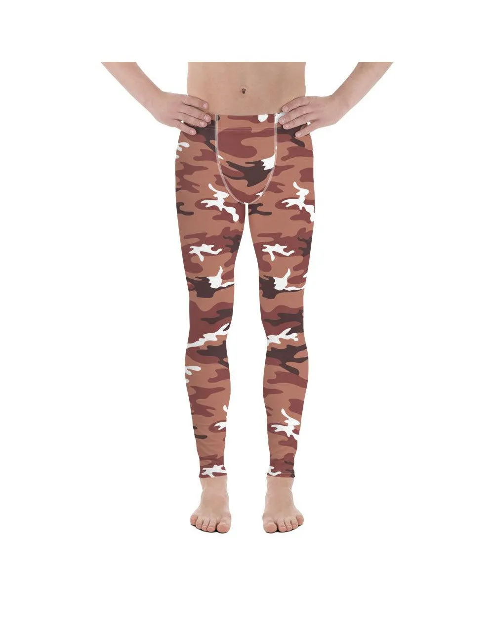 Brown Camo Meggings