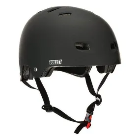 Bullet Deluxe Skateboard Helmet Matte Black