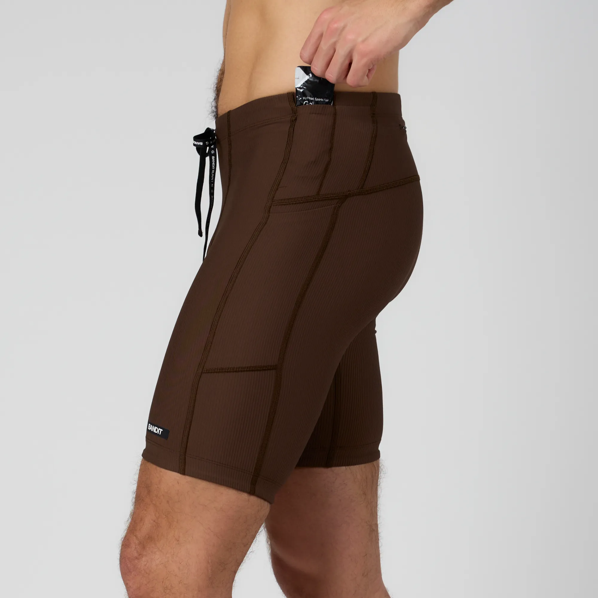 Cadence™ Next Gen 7 Pocket Half Tights - Umber