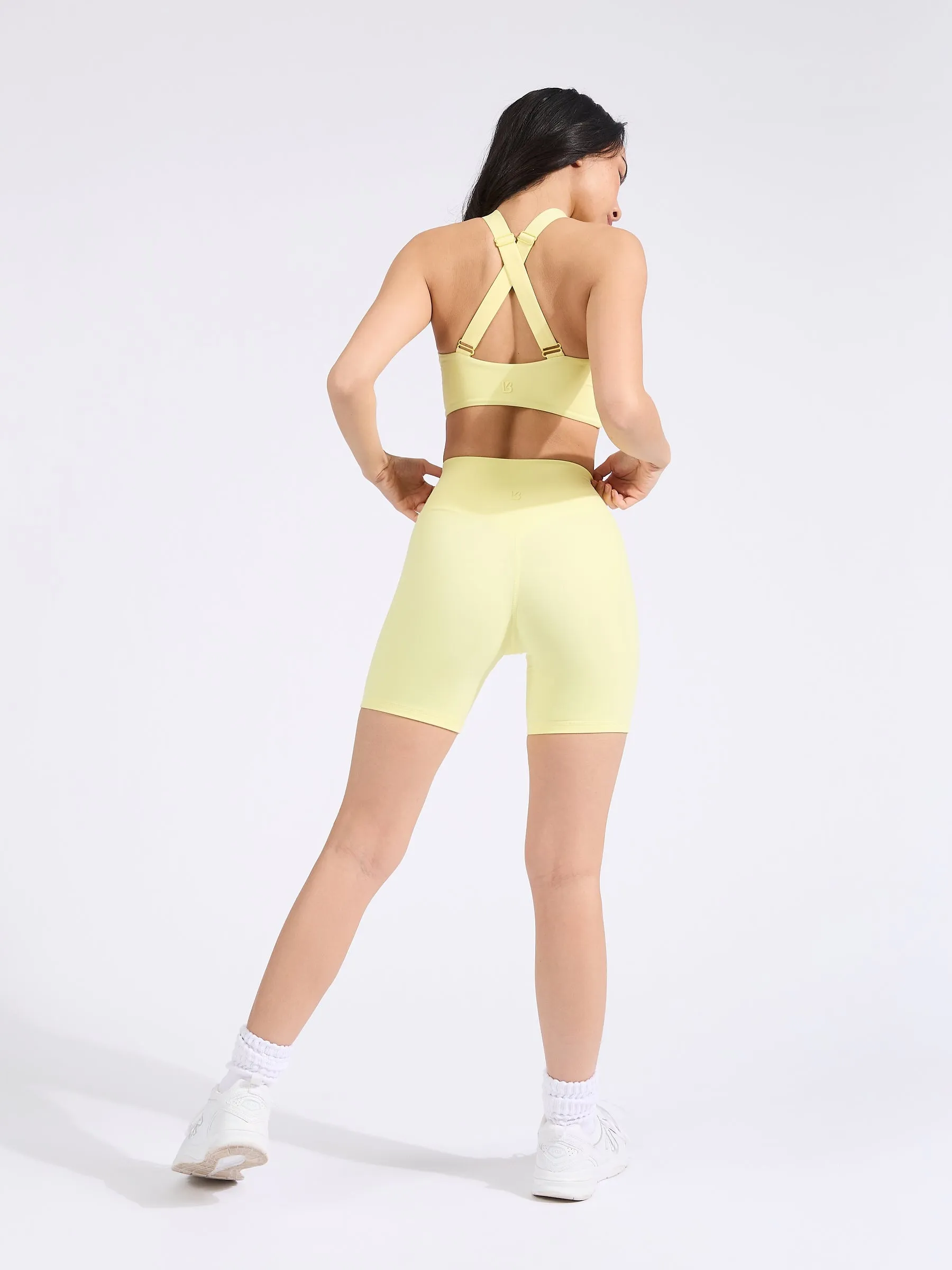 Candy Crew Sports Bra - Afterglow Yellow