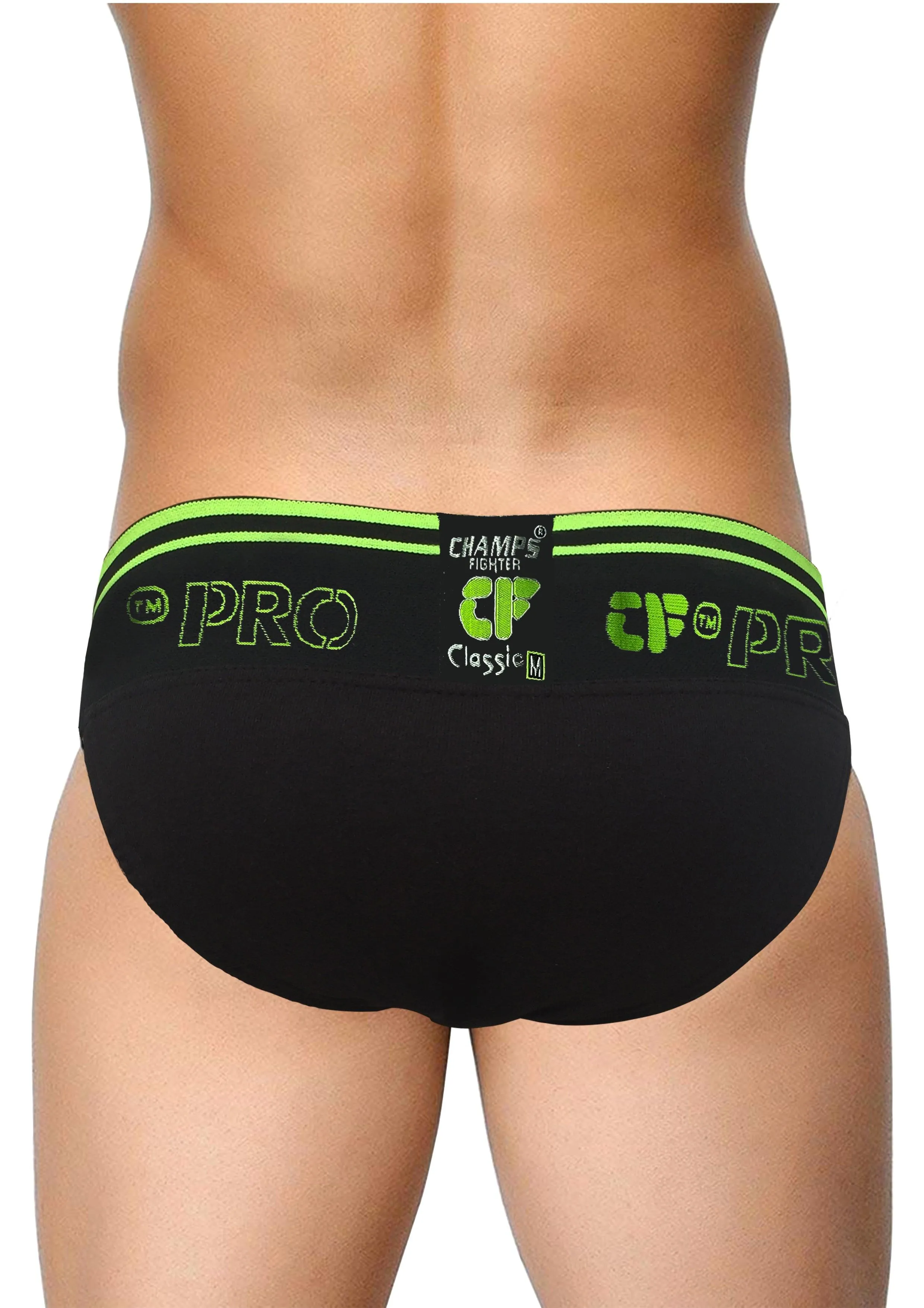 Champs fighter Back Cover Classic Gym Cotton Sports underwear