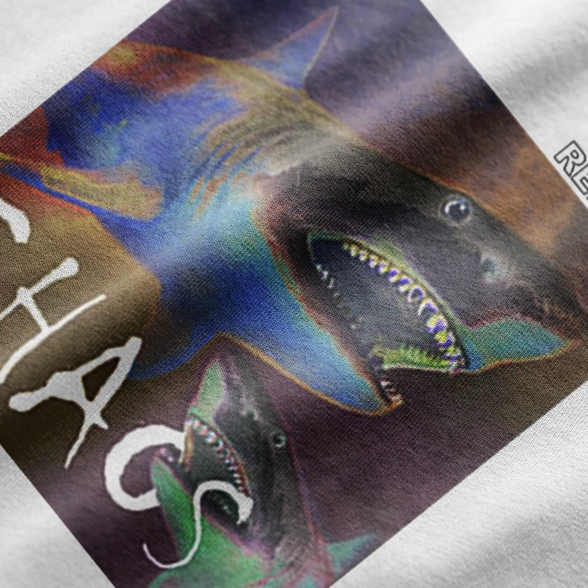 CHAOS SHARK T-SHIRT WHITE