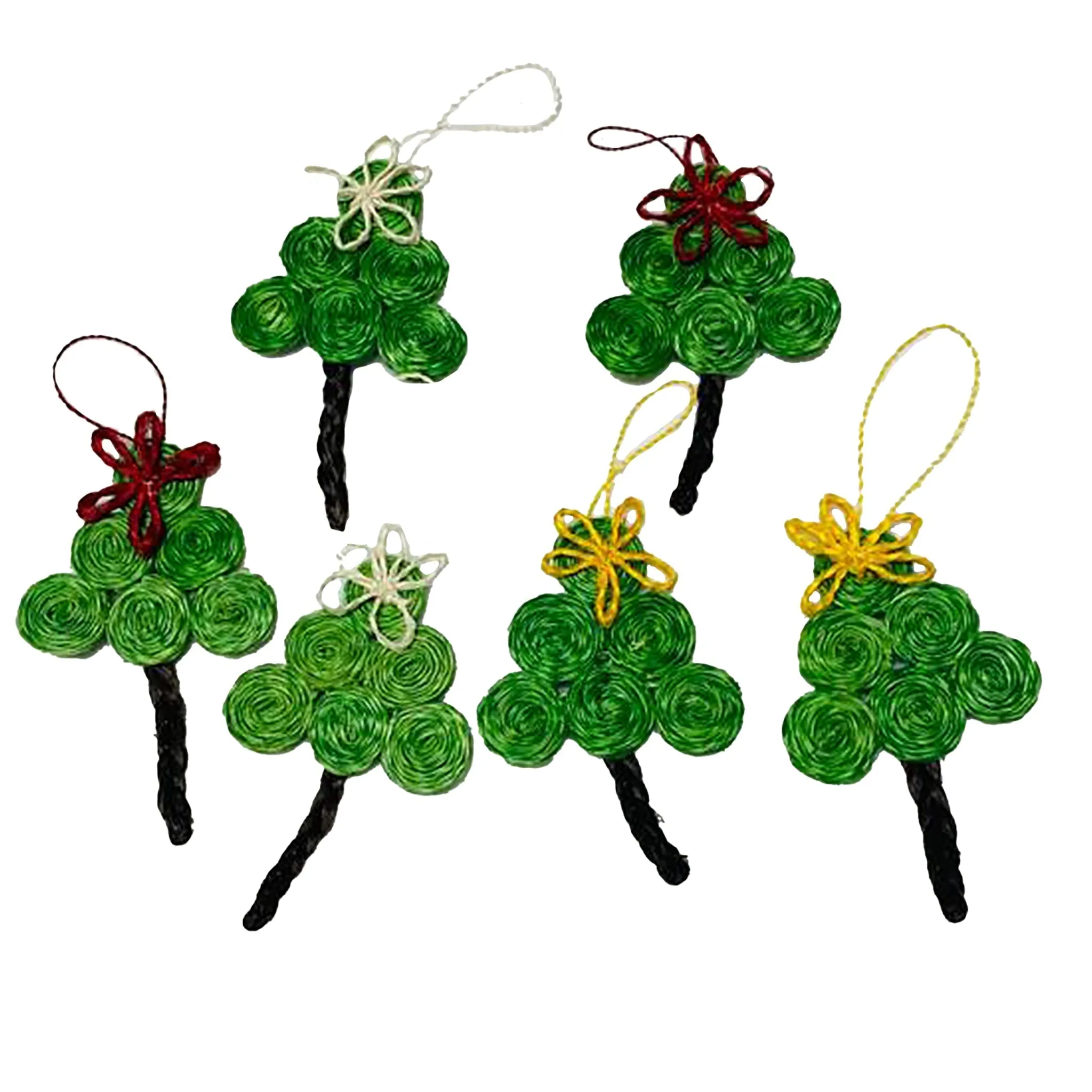 Christmas Tree Ornaments Sets of 5