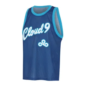 Cloud9 Core Collection Basketball Jersey. Blue.