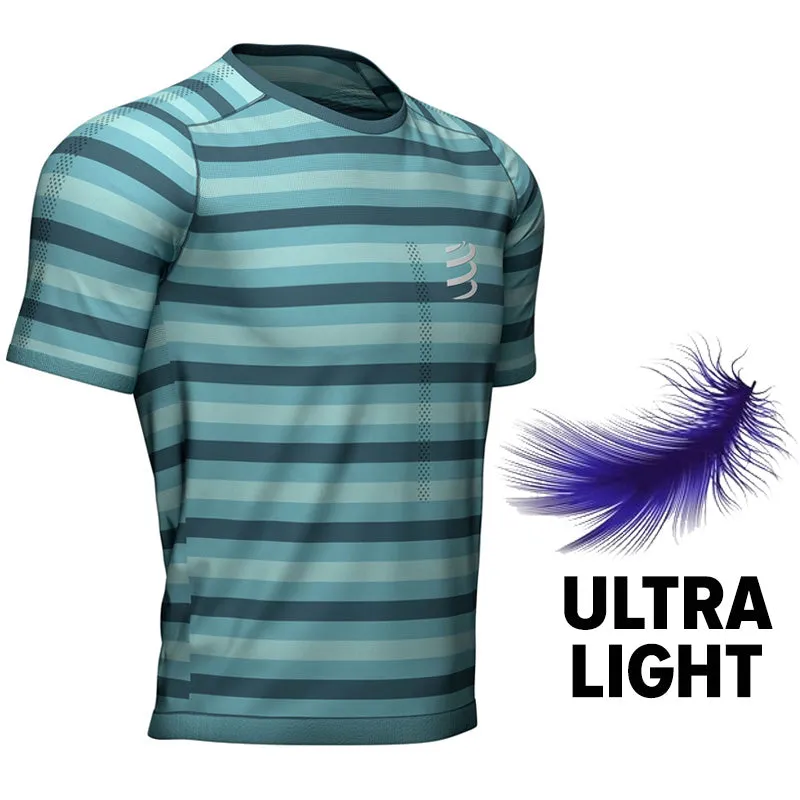 COMPRESSPORT ULTRALIGHT PERFORMANCE SS TSHIRT 58 GRAMS-NILE BLUE (AM00015B_508)