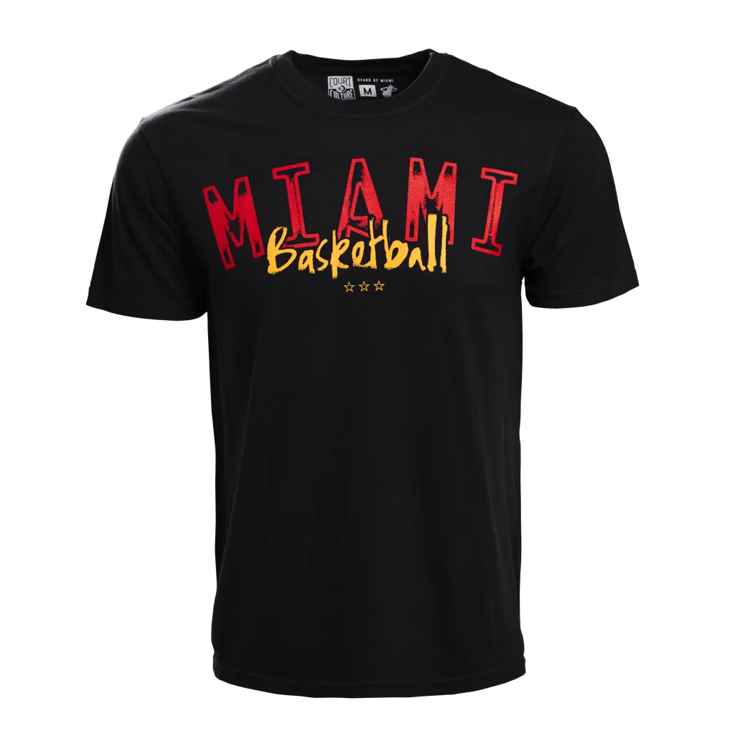 Court Culture Miami Basketball Unisex Tee