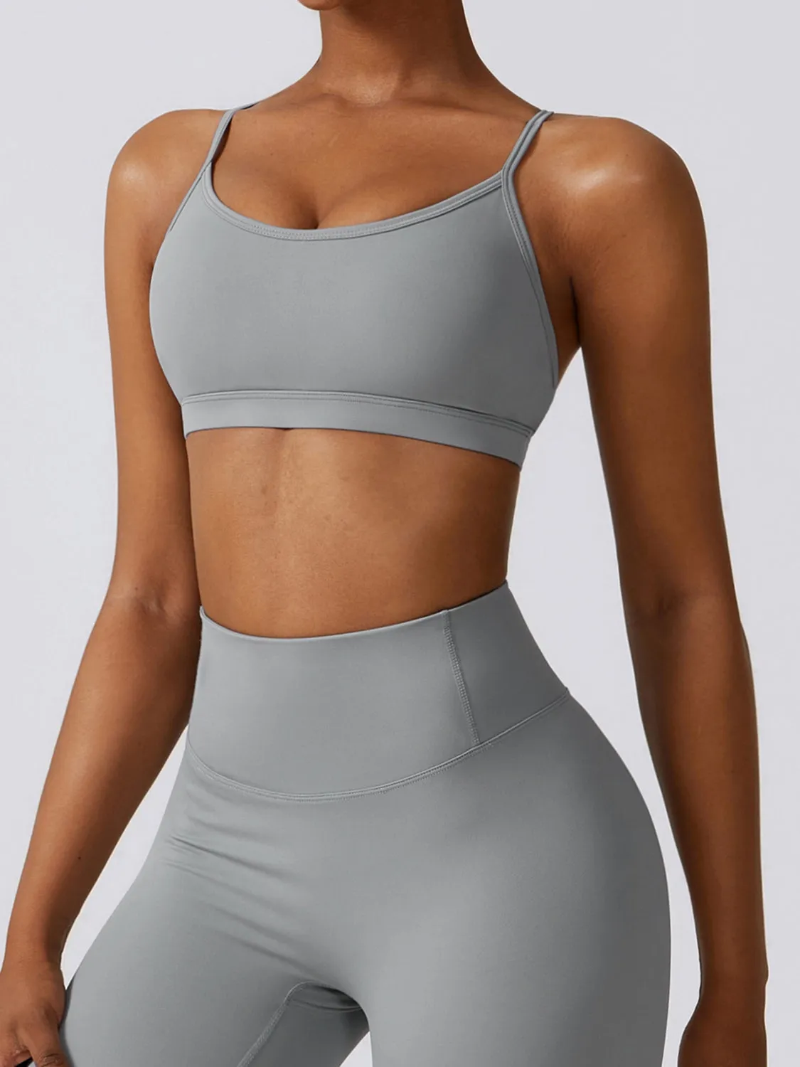 Cropped Sports Tank Top