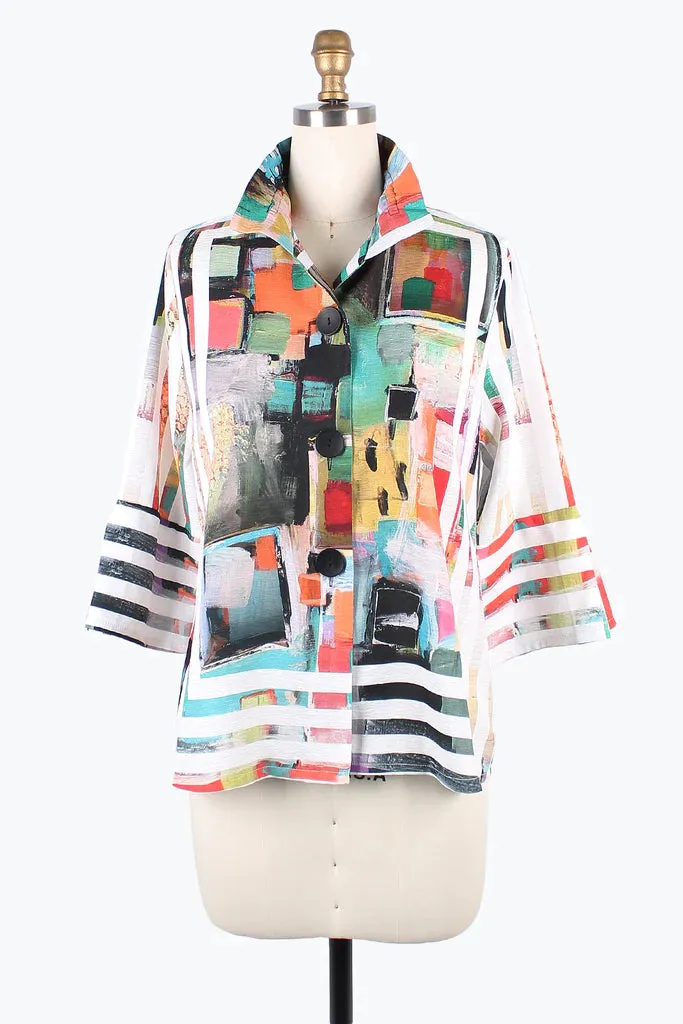 Damee Framed Art Jacket 4880-MLT