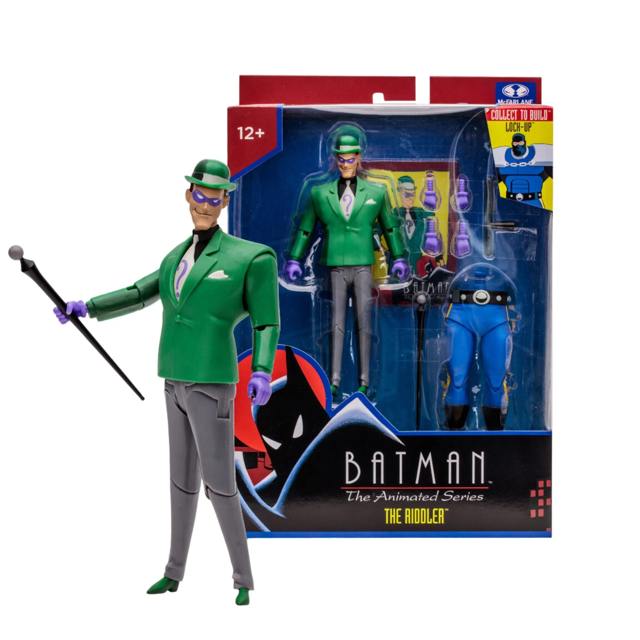 DC Direct Exclusive Batman - The Animated Series Riddler (Lock Up BAF)