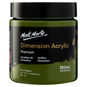 Dimension Acrylic Premium 250ml (8.5 US fl.oz) - Olive Green