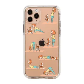 Dog Yoga Impact iPhone Case