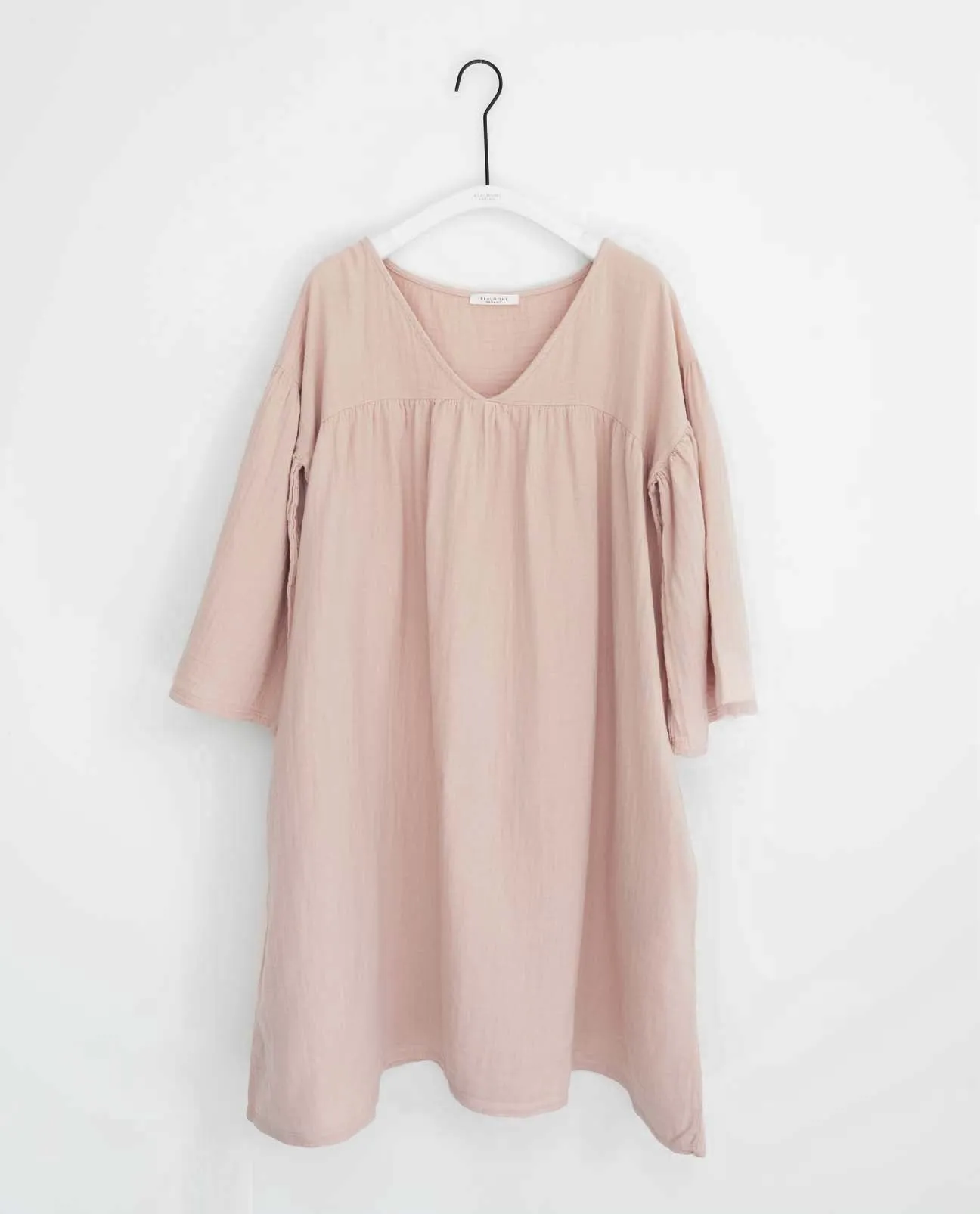 Dylla Organic Cotton Nightie In Rose