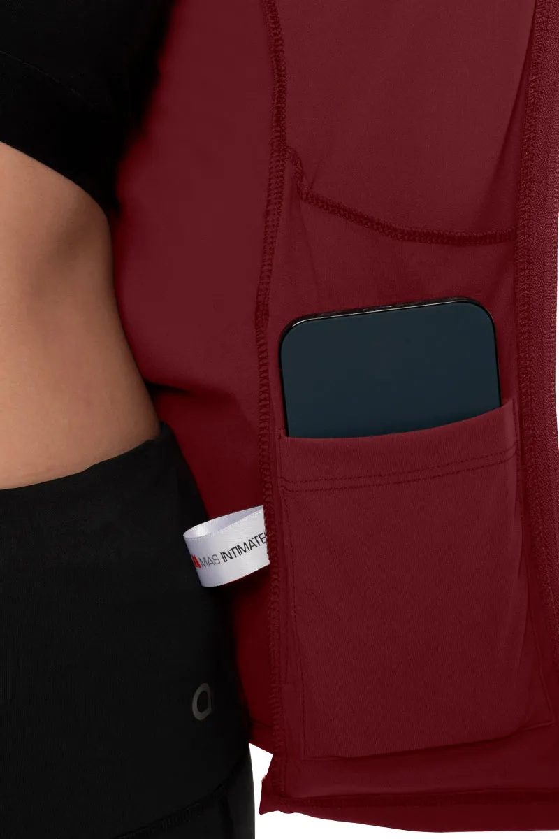 Energize Performance Full Sleeve Active Jacket - Chocolate Truffle