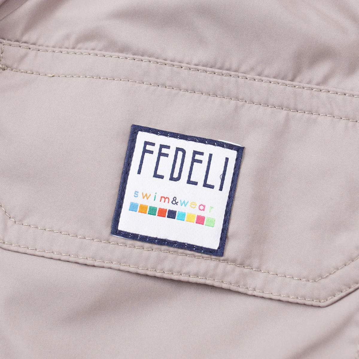 Fedeli 'Tahiti' Two-Color Swim Trunks