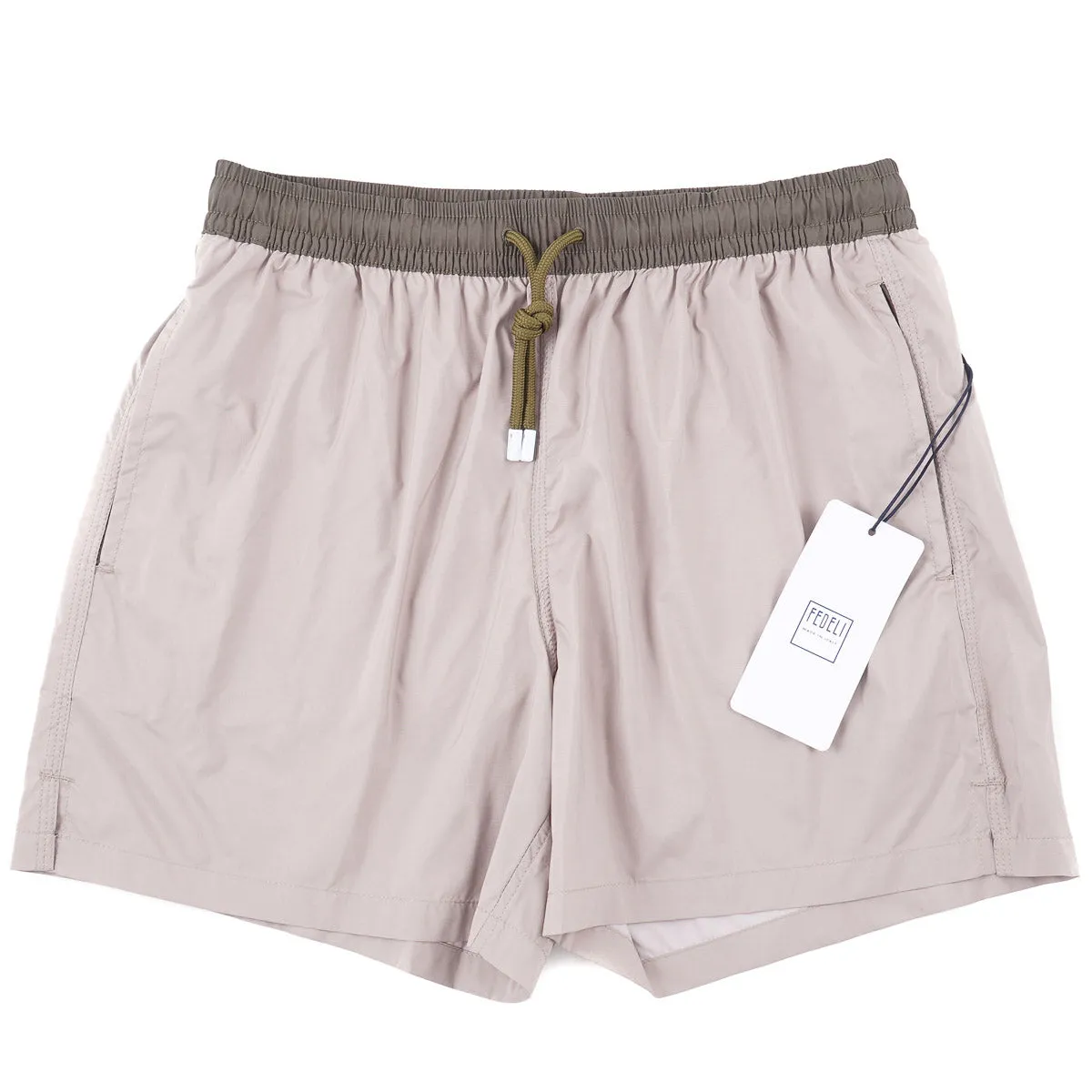 Fedeli 'Tahiti' Two-Color Swim Trunks