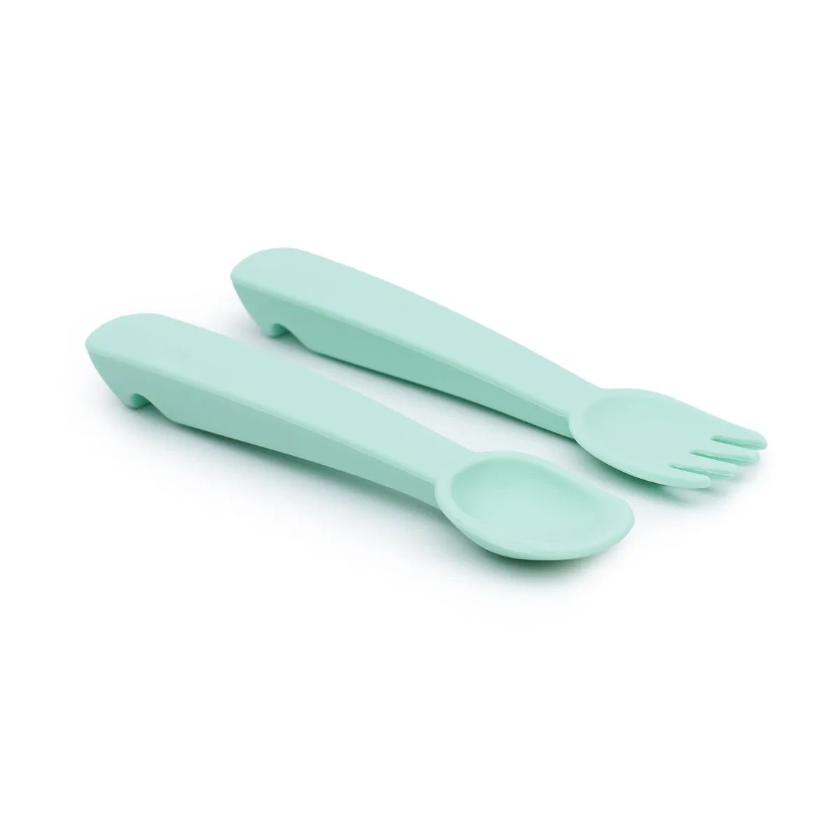 Feedie® Fork & Spoon Set - Mint