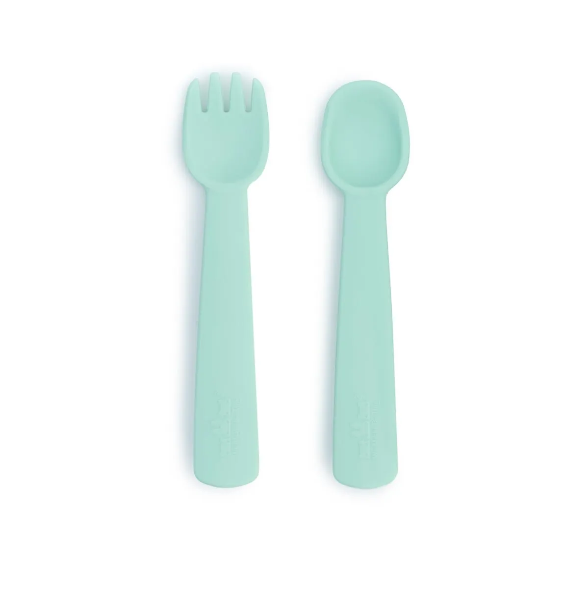 Feedie® Fork & Spoon Set - Mint