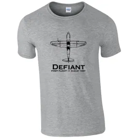 First Flight Defiant History T-Shirt