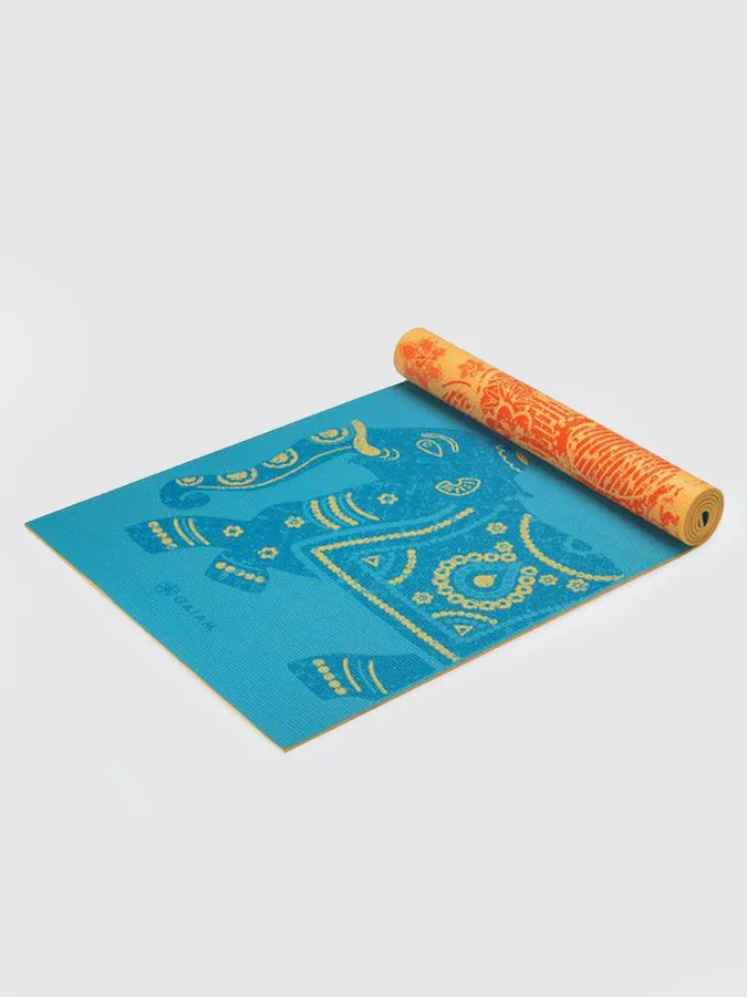 Gaiam Reversible Elephant Yoga Mat 6mm