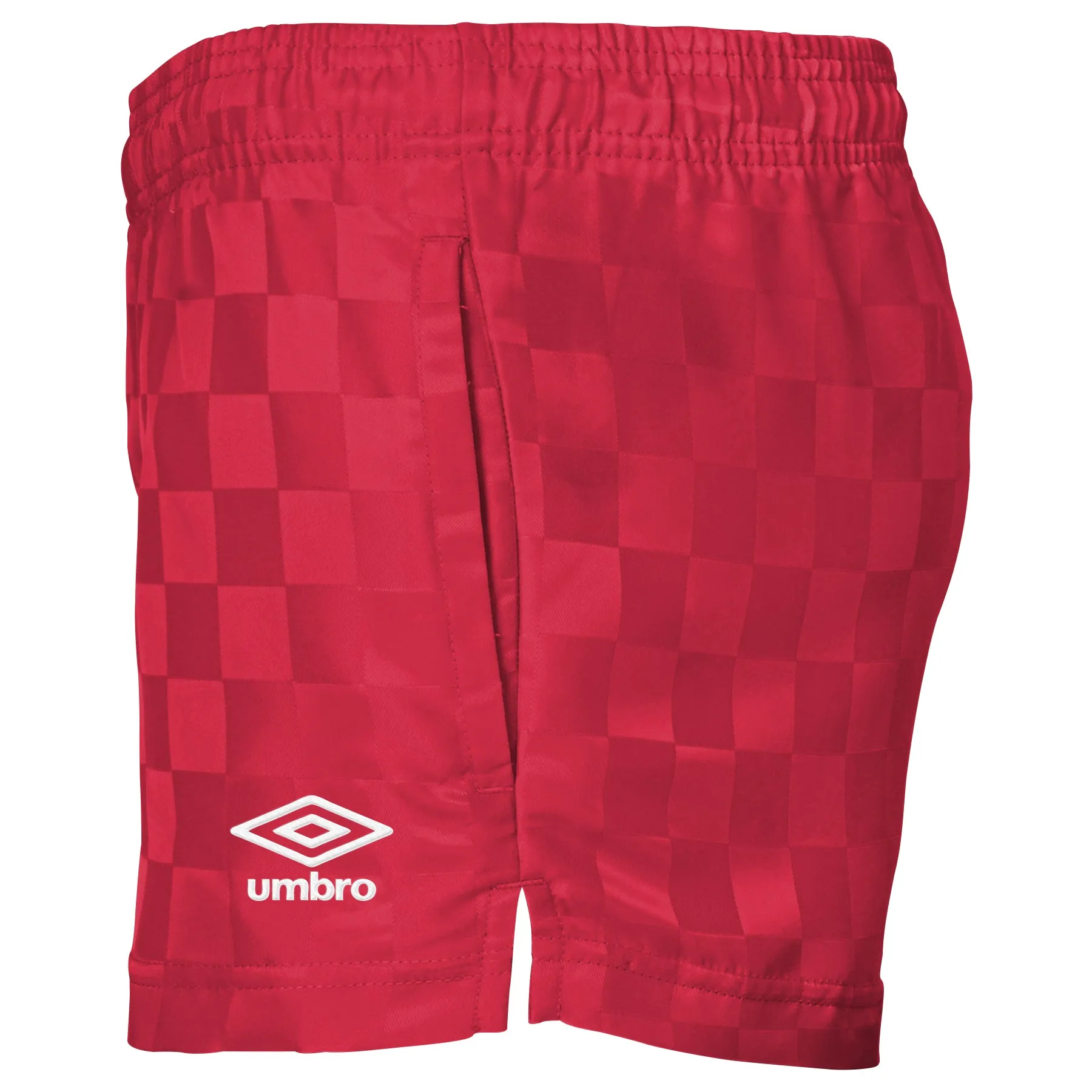 Girls Woven Checkerboard Short