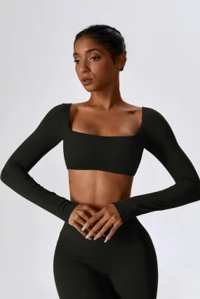 Haven Crop Top - Black